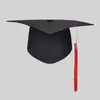 Chapéus Personalizados para Adultos, Chapéus de Doutor para Crianças, Chapéus de Cerimônia de Formatura com Logotipo da Escola, Chapéus de Bacharel, Chapéus de Mentor, Chapéus de Mestre, Chapéus de Aba Larga