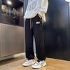 Pantalones deportivos de chándal vintage retro National Fashion con cordón para hombre 2024 primavera y otoño holgados casuales con caída y tobillo atado