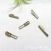 Clipe de cordão de metal fivela de cordão especificações completas aceitam trabalho de abotoamento
