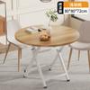 Mesa Pequena Mesa Dobrável Mesa de Jantar Doméstica Mesa Redonda Simples Casa de Aluguel Barraca Portátil Externa Mesa de Jantar Quadrada para Apartamento Pequeno
