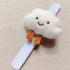 Pulseira Snap Circle de Pelúcia Desenho Animado Infantil Fofa Sanrio para Namorada Animal de Pelúcia Bate-bate Círculo Criativo Japonês e Coreano Presente