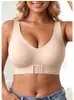 Sujetador Transfronterizo Más Vendido de Cierre Frontal sin Costuras para Mujer, sin Aros, Push-up, Soporte, Tallas Grandes, Reduce la Grasa Lateral del Seno, Sujetador Deportivo Moldeador