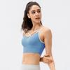 Oferta Especial Sujetador Deportivo de Yoga para Mujer, Sensación Desnuda, Amigable con la Piel, Espalda Cruzada, Sexy, A Prueba de Golpes, Ropa Interior para Correr Fitness 02712