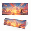 Alfombrilla de ratón gruesa extragrande de venta caliente transfronteriza, anime personalizado, caucho natural, alfombrilla de escritorio antideslizante, admite personalización según dibujos