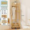 Perchero de Esquina Perchero de Ropa de Pie Dormitorio Hogar Interior Estante Removible Barra para Secar Ropa Esquina Producto Nuevo