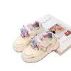 Zapatos para Niña 2026 Nuevo Primavera Infantil Dibujos Animados Moda Zapatillas de Princesa Niña Suela Suave Zapatos Blancos Más Vendidos