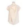 Camiseta de Cuello Alto sin Mangas Fina Semitransparente Versátil Elegante Estilo Nuevo Dongdaemun Coreano Transfronterizo con Cuello Bufanda de Cinta