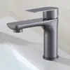 Torneira de pia de aço inoxidável 304 lavatório de banheiro lavatório lavatório de subponta gabinete de banheiro torneira quente e fria