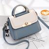 Bolso de Mujer de Frontera Bolso de Mano de Encaje Bordado 2025 Nueva Tendencia de Moda Combinación de Colores Bolso de Hombro Cruzado Dropshipping