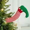 Decoraciones de Rama de Árbol de Navidad de Producto Nuevo de Amazon Transfronterizo Adornos para Árbol de Navidad Decoraciones de Rama de Árbol con Piernas de Elfo
