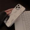 Funda de espejo galvanizado para Apple Pro Max 16/15/14, carcasa protectora a prueba de caídas con diseño de mariposa y sensación avanzada.