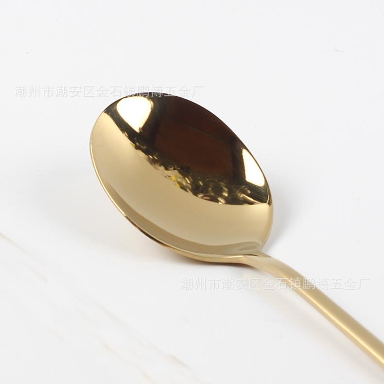 304金色韩式勺9
