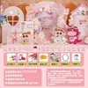 Crayon Shin-Chan e Chibiusa Menino e Menina Mês Completo 30 Dias Banquete de Cem Dias Decoração de Aniversário Placa de KT Balões