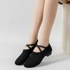 Sapatos de Dança Femininos Sola Macia Sapatos de Prática Adulto Professor Cadarços Especiais para Exterior Ballet Dança Clássica Dança do Ventre Sapatos