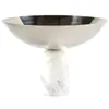 Prato de Frutas Ornamentos de Luxo Leve Moderno Pés Altos Alto Valor Prato de Doces Lanches Tigela de Frutas Secas Modelo Quarto Hotel Simples Joias