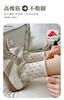 Meias Femininas de Algodão Puro com Bolinhas Meia Cano Médio Feminina Estilo Ins Primavera e Outono Cinza Cacheado Estilo Japonês Moda Bolinhas Meias Empilhadas Sem Costura