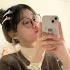 Novos Óculos de Grau Estilo Coreano Japonês Harajuku com Armação Redonda Emagrecedores para Estudantes do Sexo Feminino, Perfeitos para um Look Natural pela Manhã