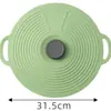 Tapas de Silicona para Conservar Frescura, Tapas para Ollas, Tapas a Prueba de Aceite para Alimentos en Refrigerador, Suministros de Cocina, 5 Especificaciones Listas para Usar del Fabricante