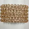 Pulseira de cristal de oliva vidro 6X8MM placa de cálculo joia para combinar com roupas venda quente transfronteiriça comércio exterior