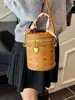 Bolsos Cruzados, Bolsos de Mujer Más Vendidos, Nuevos Bolsos Cubo de Moda de Gama Alta, Bolsos de Hombro Estilo Lujo Ligero Nicho Coreano