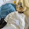 Sudadera Nueva de Otoño 2026 para Niños Estilo Coreano para Niños Dibujos Animados Perrito Cuello Redondo Jersey Ropa de Otoño para Niñas