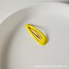 Pinzas para el pelo de color caramelo populares de 3 cm y 5 cm para cruzar fronteras, Pinzas de gota de agua lacadas, Pinzas para el pelo de niños, Pinzas laterales, Pinzas base para manualidades