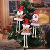 Novas Decorações de Pingente para Árvore de Natal para Idosos Estrela de Cinco Pontas Acessórios para Árvore de Natal Pequeno Pingente Sino Decoração de Natal
