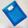 Bolsa para arquivo A4 bolsa plástica transparente bolsa para guardar papéis grande capacidade Bolsa para arquivos de escritório bolsa de informações bolsa de botão para estudante