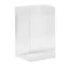 Caja de Embalaje de PVC en Stock Caja Transparente Embalaje de Cosméticos Figura de Juguete Mascota Caja de Embalaje de Plástico Plegable con Gancho