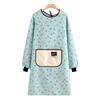 Delantal de Lona de Moda para Cocina Casera de Mujer Blusa de Manga Larga Ropa Exterior Ropa de Trabajo Anti-Manchas y Resistente al Desgaste Delantal Nuevo para Jóvenes