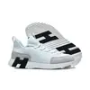 Estação Europeia 2025 Nova Marca H Sapatos Masculinos Sola Grossa Amortecedores Tênis de Corrida Tênis Brancos Casuais Sapatos Esportivos Transfronteiriço