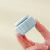 Mini pote de chá de cerâmica, pequeno pote de porcelana esmaltada rosa, caixa de pó de rouge, recipiente portátil selado, pode ser impresso com logotipo