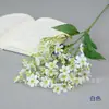 Flores Artificiais para Casamentos, Decoração de Cena para Salão de Casamento, Arranjo Floral, Flores de Seda Daphne com 3 Galhos em Haste Única, Arranjo de Arte Floral para Casa