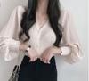Estilo Moda Coreana 2026 Otoño Ropa Exterior para Mujer Nuevo Adelgazante Patchwork de Gasa Cardigan Tejido para Mujer