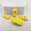 Accesorios de resina de dibujos animados lindos tela tela accesorios para joyería DIY pinza para el cabello tocado hebilla de zapato material de parche