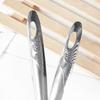 Cuchara para olla caliente de acero inoxidable con mango largo, directa de fábrica, cuchara grande para sopa, cuchara grande para cocinar, cuchara para escurrir olla caliente, juego de dos piezas