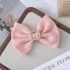 Lazo de Tela Pequeño Estilo Fragancia Producto Semi-Terminado Lazo Simple Creativo Accesorios Hecho a Mano DIY Pasador Accesorios para el Cabello