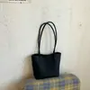 Bolsa casual estilosa de grande capacidade 2026 novo modelo bolsa de ombro casual bolsa de axila padrão trançado bolsa sacola para o dia a dia