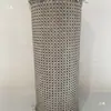 Material de Ratán Seis Agujeros Octagonales Imitación de Ratán PE Ratán Real Malla Tejida a Mano Muebles Pantalla de Techo Marco de Puerta Decoración