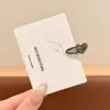 Pinza de Pato Pequeña con Lazo de Pedrería Lateral, Pasador Exquisito de Gama Alta, Mini Pinza para Flequillo