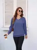 Ropa Femenina Europea y Americana 2025 Otoño Manga Larga Capa de Aire Sudadera Deportiva Casual con Bolsillo Canguro Versátil para Mujer