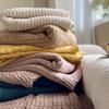 Novo cobertor de malha estilo Ins, torção clássica, cor sólida, cobertor para sofá, toalha, cobertor para casa de família, acampamento necessário
