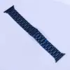 Adecuado para Correa de Tres Perlas para Apple iwatch Correa Sólida de Tres Perlas Correa Metálica de Acero Inoxidable Correa de Acero