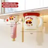 Portacepillos de dientes y vaso para baño, Espejo de gabinete con montaje en pared magnético, Dispensador de pasta de dientes inferior, Juego de artículos de tocador para baño de una persona