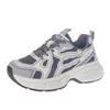 Tenis de Papá de Moda con Suela Gruesa para Mujer Aumento de Altura Moda Ins 2025 Nuevo Primavera Malla Versátil Zapatos Deportivos Casuales