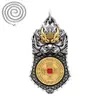Kaiyuan Tongbao Bestia Devoradora de Oro Patrón de Bestia Auspiciosa Colgante Collar Bagua Armadura Llavero Adorno