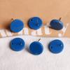 Estilo coreano estilo dulce colorido acrílico piercing pasador redondo para oreja pendientes diy tachuelas para orejas accesorios de joyería venta al por mayor