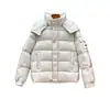 Marca da moda Moncler Maya jaqueta de plumas fosca Vezere unissex acabamento fosco plumas de ganso espessada quente corte slim