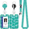 Portatarjeta de identificación de estudiante, portatarjetas creativo y moderno, gafete de trabajo personalizado, cubierta protectora para tarjeta de control de acceso, tarjeta de autobús, permiso de trabajo