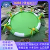 Piscina Redonda Inflable Móvil para Exteriores Paisaje de Palmeras Piscina Inflable Cuadrada Puesto Pesca de Peces Infantil Juego en el Agua